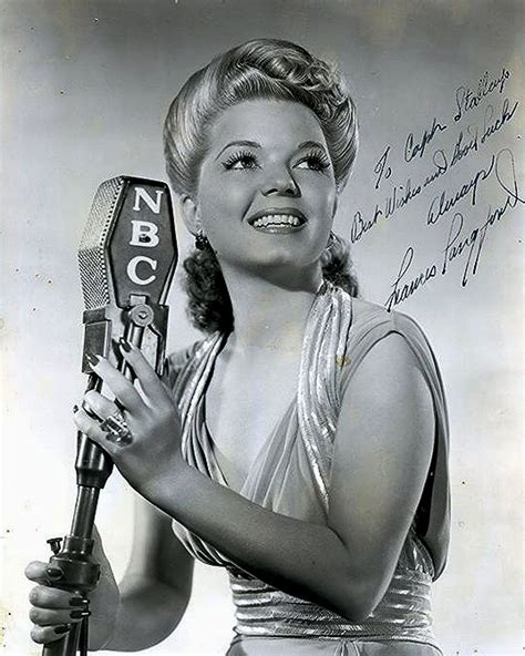 Frances Langford April 4th 1913 July 11th 2005 An American Singer