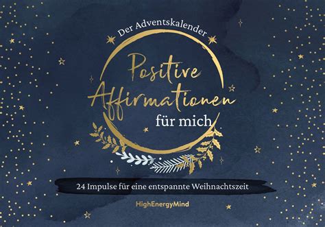 Positive Affirmationen für mich Der Adventskalender online kaufen