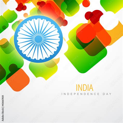 indian flag design Stock Vector | Adobe Stock