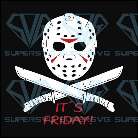 Jason Voorhees Svg Horror Movies Cut Files Silhouette Horror Movie