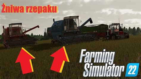 🔥wieczorne żniwa Rzepaku Farming Simulator 22 [polskie Gospodarstwo