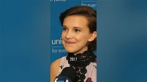 Millie Bobby Brown Evolution ️ Milliebobbybrown Mbb Shorts Youtube