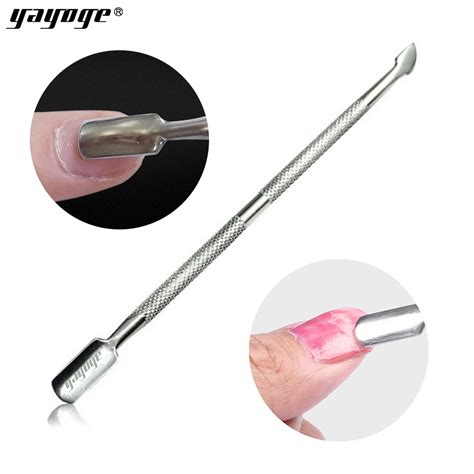 Yayoge Cuticle Pusher Nail Push Pcs Cm Double Head Stainless Steel