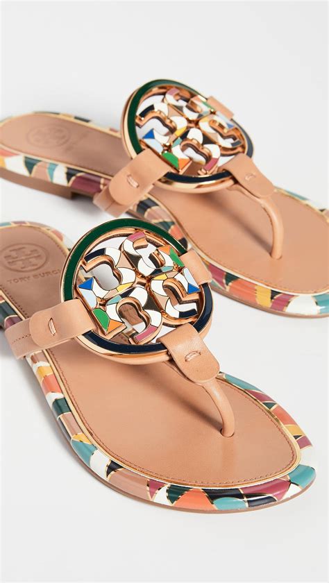 Introducir 54 Imagen Tory Burch Multi Color Sandals Abzlocal Mx