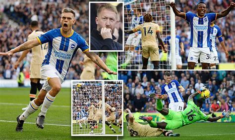 Brighton 4 1 Chelsea Graham Potter Suffers Nightmare Return To The