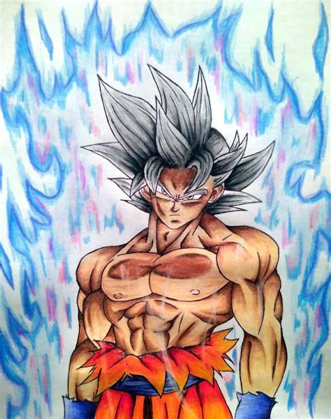 Dibujo Goku Ultra Instinto Dragon Ball Espa Ol Amino