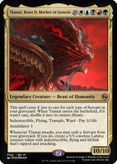 MTGNexus - Tiamat, Beast II, Mother of Genesis