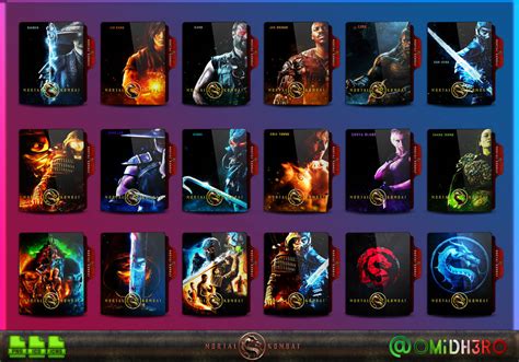 Mortal Kombat 2021 Folder Icon By Omidh3ro On Deviantart