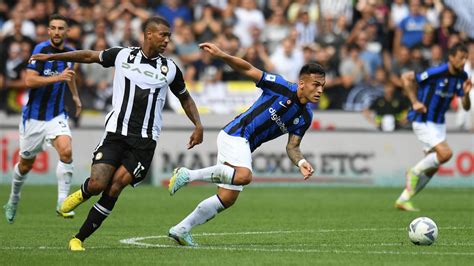 Inter de Milão x Udinese onde assistir ao vivo na TV horário