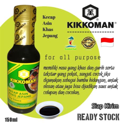 Jual Japanese Style Kikkoman Soy Soyu Sauce Kecap Asin Jepang All