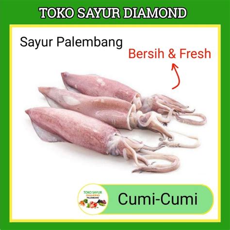 Jual Cumi Cumi Fresh Seafood Segar Palembang Shopee Indonesia