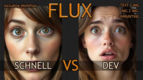 Flux Comparison Schnell Vs Dev Image To Image Text To Image Inpainting