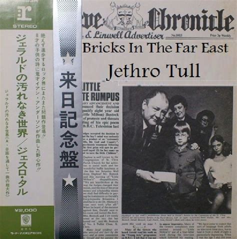 T U B E Jethro Tull 1972 07 15 Tokyo JP AUD FLAC