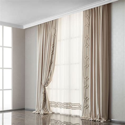 Geometric Curtain PLAZA Chicca Orlando Srl Fabric