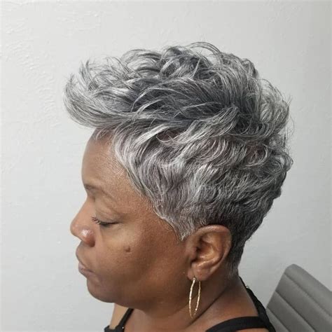 Pin By Marge Stratton On Beauty Thinning Hair Black Women Short Sassy Hair Short Natural