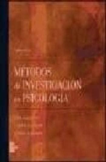 Metodos De Investigacion En Psicologia 7ª Ed De John O Shaughnessy