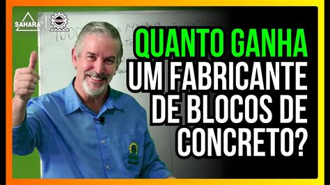 Qual O Lucro De Uma F Brica De Blocos De Concreto Jarfel Sahara