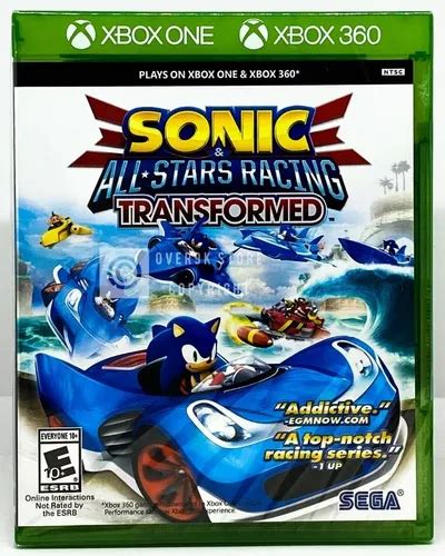 Sonic All Stars Racing Transformed Xbox 360 Fisico Sellado Cuotas