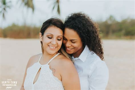 Same Sex Couple Photoshoot At Macao Beach Britt Ny Leslie