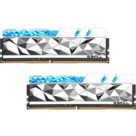 32GB G.Skill DDR4 Trident Z Royal Elite Silver 4000Mhz PC4-32000 CL14 1 ...