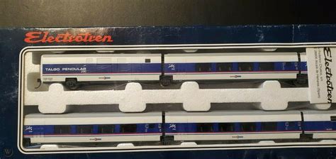 Electrotren Talgo Amtrak Pendular Car Set Ho Scale