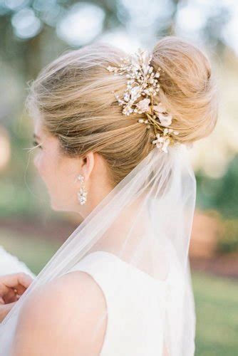 30 Lovely Wedding Bun Hairstyles Wedding Forward