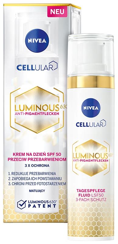 NIVEA Krem Na Przebarwienia Cellular Luminous 630 12618830975 Allegro Pl