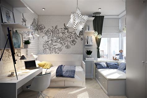 21 дизайн комнаты подростка 12 кв. м: фото + идеи | 27 фото