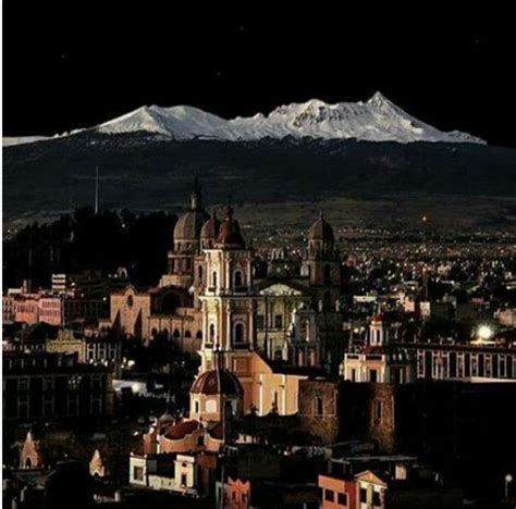 Nevado De Toluca De Noche Toluca Mexico Nature City