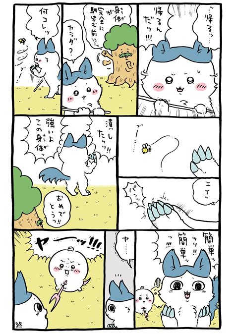 ちいかわハチワレ簡単ッッッ簡単ッッ言わないでしょそんな事ッ言わないよねェッ ねことダンボール