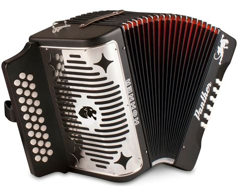 Hohner Panther Acordeon De Botones En Tono Sol Envio Gratis 14 999