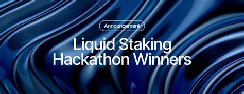 Hackathon Winners Propel Liquid Staking On Sui