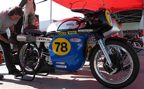 1962 Norton Es2 500 Classic Motorcycle Tt Races Hampton