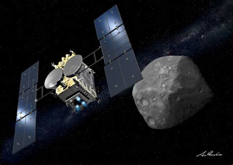 Unocero La Sonda Japonesa Hayabusa Aterriz En El Asteroide Ryugu