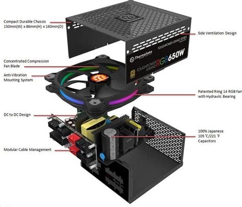 Thermaltake Toughpower Grand Rgb Gold W Atx Ab