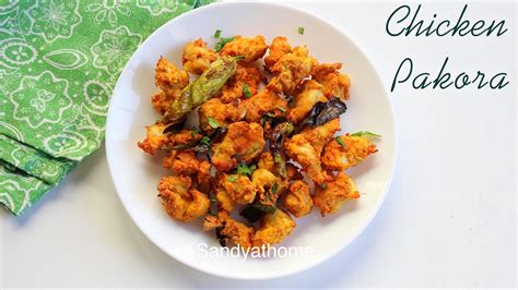 Air Fryer Chicken Pakora Recipe Sandhya S Recipes