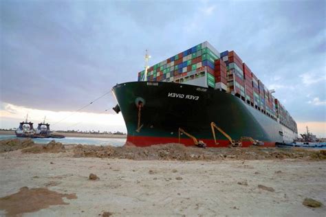 Egypt Demands 1billion Compensation After Seizing Giant Container Ship Ever Given That Blocked