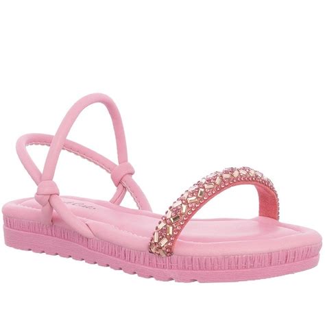 Sand Lia Pink Cats Infantil Menina Rosa