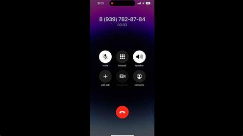 Iphone Pro Max Outgoing Call Youtube