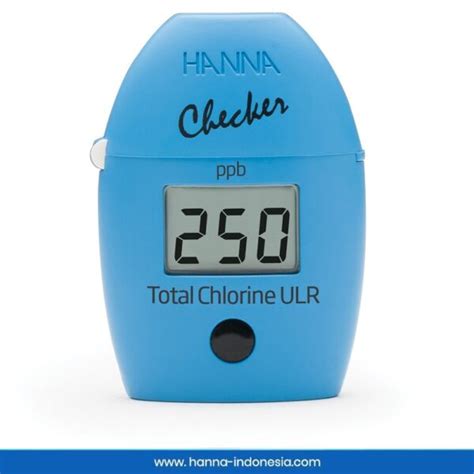 HI761 Ultra Low Range Total Chlorine Colorimeter Checker HC