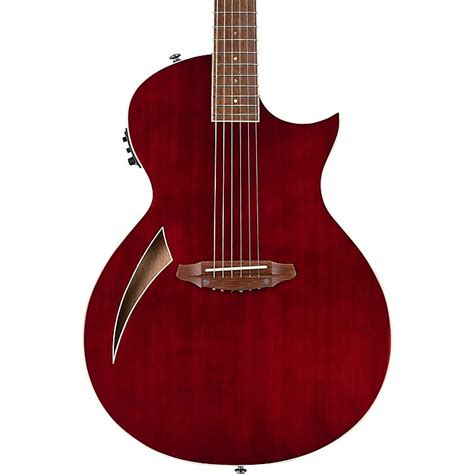 ESP LTD TL 6 Thinline Acoustic Electric Guitar Wine Red Guitar Center