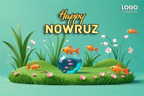 Premium PSD Psd Happy Nowruz Day Or Iranian New Year Illustration