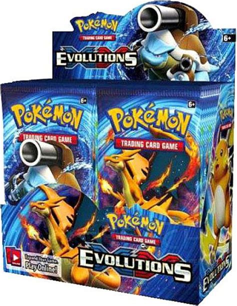 Pokemon Trading Card Game XY Evolutions Booster Box 36 Packs Pokemon ...