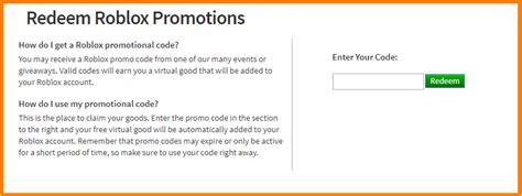 Roblox Promo Codes Not Expired