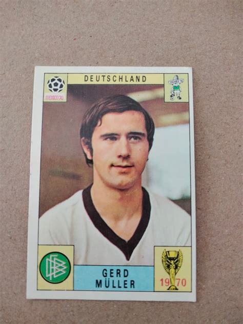 Panini World Cup Mexico Gerd M Ller Original Loose Catawiki