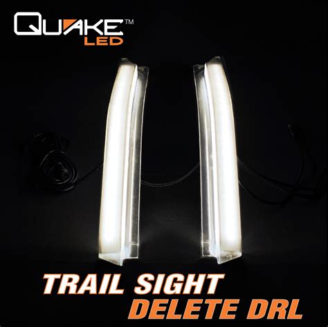 Quake Led Releases Ford Bronco Trail Sight Delete Drl Kit W Sequential