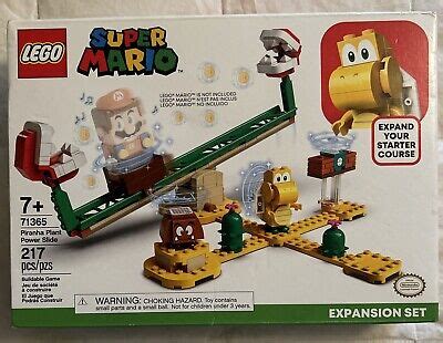 LEGO Super Mario Piranha Plant Power Slide Expansion Set 71365 NIB