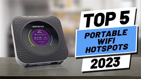 Top 5 BEST Portable Wifi Hotspots Of 2023 YouTube