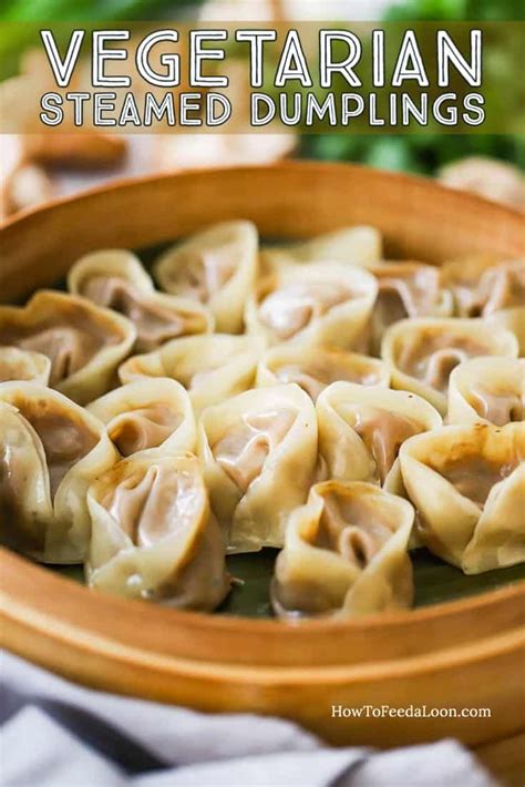 Vegetarian Steamed Dumplings Recipe Steamed Dumplings Vegetarian