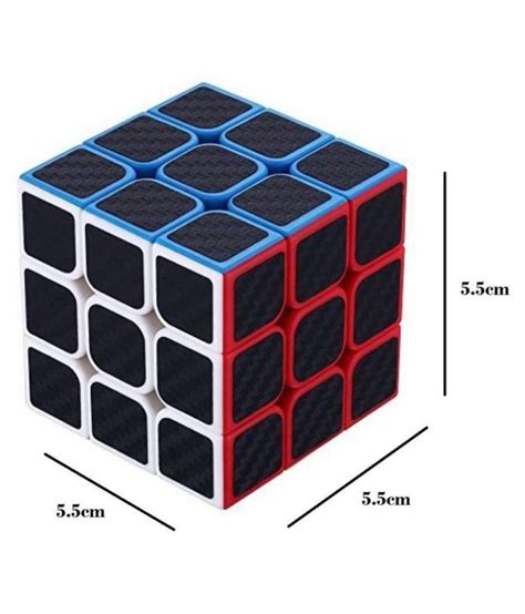 Rubik Cube Puzzle Toy Stickerless Megaminx Cube And Carbon Fiber